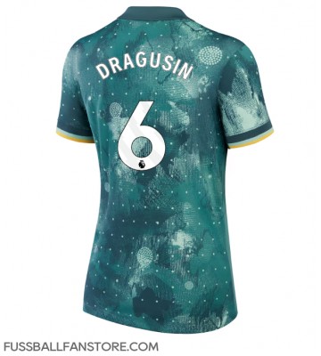 Tottenham Hotspur Radu Dragusin #6 Replik 3rd trikot Damen 2024-25 Kurzarm